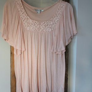 Pink Business Casual Blouse